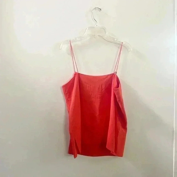 Everlane orange square neck tank top - Picture 5 of 5